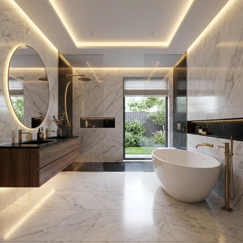 Interior Rendering - Luxury Bathroom